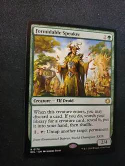 Formidable Speaker NM Lorwyn Eclipsed Magic The Gathering Mtg Tcg See Pics - Image 2