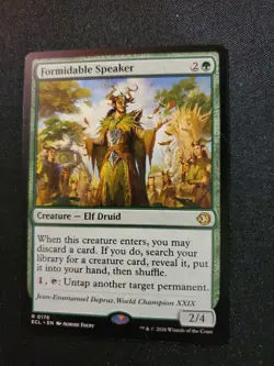 Formidable Speaker NM Lorwyn Eclipsed Magic The Gathering Mtg Tcg See Pics - Image 3