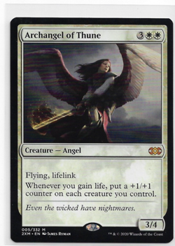 Archangel of Thune Double Masters Regular (NM) #005/332 - Image 1
