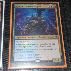 Wizards of the Coast Magic Kraum, Ludevic's Opus Legendary Creature Blue Red - Image 1