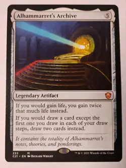 Alhammarret's Archive MTG, Commander 2021, Mythic Rare, LP - Image 1