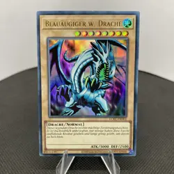 Yugioh Blauaugiger W. Drache LCKC-DE001 Ultra Rare Exzellent V2 - Image 1