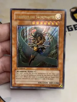 Gearfried The Swordmaster FET-EN022 Ultimate Rare 1st Edition YuGiOh! LP - Image 3