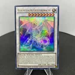 Yugioh Blauaugiger Geisterdrache CT13-DE009 Ultra Rare Near Mint / EXZ - Image 1