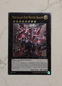 Neo Galaxy-Eyes Photon Dragon Effect Holo GAOV-EN041 ATK/4500 DEF/3000 - Image 1