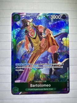 One Piece CCG PRB-01 The Best - Bartolomeo P-029 ENG Alt Art - Image 1