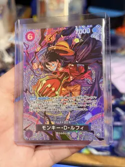 ONE PIECE TCG OP-15 Adventure on KAMI's Island ST26-005 SP Monkey D. Luffy - Image 1