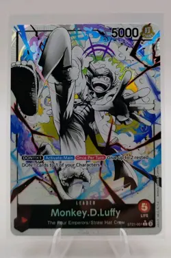 One Piece ST21-001 Monkey D Luffy Gear 5 Alt Art Parallel - Image 1