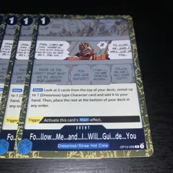 One Piece CCG OP10-059 Rare Playset Royal Blood - Image 3