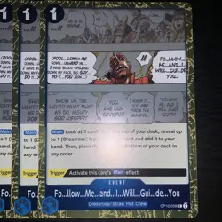One Piece CCG OP10-059 Rare Playset Royal Blood - Image 4