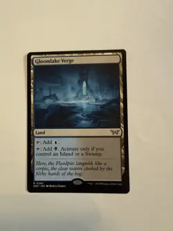 Gloomlake Verge Duskmourn: House of Horror Regular Magic The Gathering Rare - Image 1