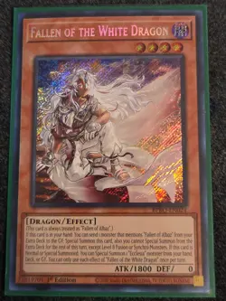Fallen of the White Dragon- BPRO-EN024-Secret Rare- 1st Edition-Yugioh! - Image 1