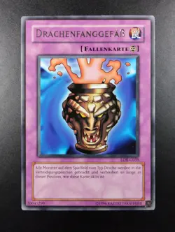 YUGIOH 2003 | DRAGON CAPTURE JAR | LOB-G035 | GERMAN | RARE | EXCELLENT - NM - Image 1