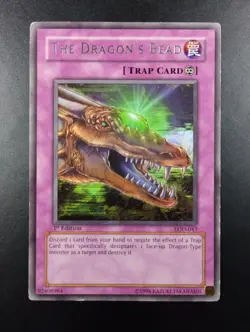 YUGIOH 2003 | THE DRAGON'S BEAD | LOD-043 | 1ST EDT | RARE | VG-EX - Image 1