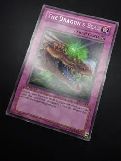 YUGIOH 2003 | THE DRAGON'S BEAD | LOD-043 | 1ST EDT | RARE | VG-EX - Image 3