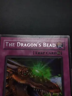 YUGIOH 2003 | THE DRAGON'S BEAD | LOD-043 | 1ST EDT | RARE | VG-EX - Image 5