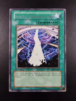 YUGIOH 2004 | SPECIAL HURRICANE | AST-DE084 | 1ST EDT | EXCELLENT | GERMAN - Image 1