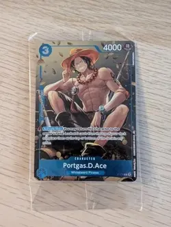 One Piece TCG Portgas D Ace P-074 - Tin Set Vol 2 Foil - Sealed English Promo - Image 1