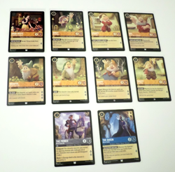 Disney Lorcana Theme Lot - Snow White And The Seven Dwarves Lot of 10 Cards - Image 1