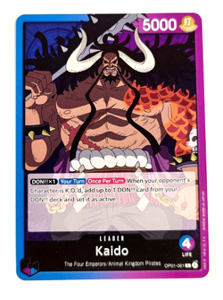 Kaido - OP01-061 - Leader - Romance Dawn - One Piece Card Game - Image 1