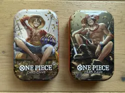 2x One Piece Card Game - Tin Pack Set Vol.2 (TS-02) New and Seal - Image 1