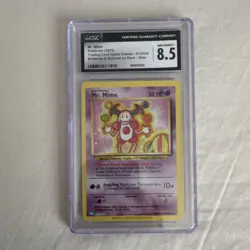 2023 Pokemon Mr. Mime 013/034 Trading Card Game Classic Holo CGC 8.5 - Image 1