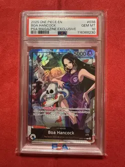 Boa Hancock (2025 PSA Magazine Promo) OP07-038 One Piece Promotion Cards Foil - Image 1