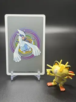 Ace of Clubs Chikorita 152 Pokemon Poker Playing Card 1999 Japan Lugia Silver - Image 2