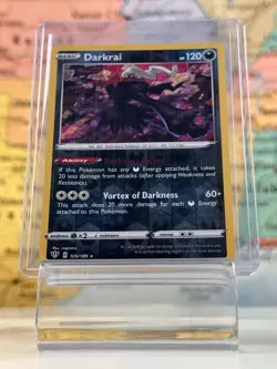 Darkrai 105/189 Reverse Holo Pokemon Card | SHIPS SAME DAY - Image 1