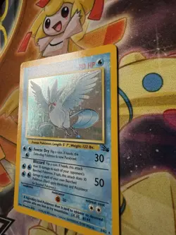 Pokemon TCG Articuno Fossil Holo Unlimited Rare Card 2/62 NM- - Image 2