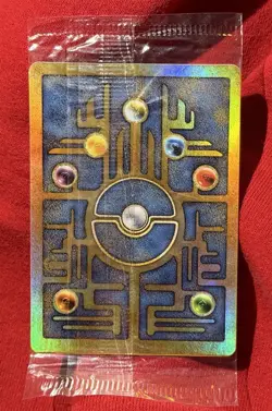 SEALED RARE Ancient Mew Pokemon 2000 Movie Unopened Promo Holo Card - Image 1