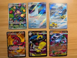 Pokemon Phantasmal Flames 6 Card Lot Illustration Rare/Mega Rare/Full Art - Image 1