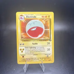 Electrode 18/64 Jungle Non Holo Rare Vintage Pokemon TCG Card WoTC 1999 NM -c - Image 1