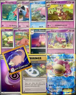 12x Pokemon Cards Slowbro Slowpoke Slowking Lot - XY Holo Ultra Rare Vintage TCG - Image 1