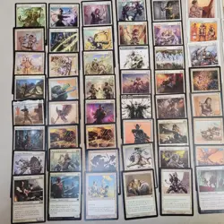 Anafenza Pure White *SOLDIEERS* TRIBAL Custom COMMANDER MAGIC DECK 100 MTG Cards - Image 3