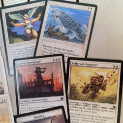 Anafenza Pure White *SOLDIEERS* TRIBAL Custom COMMANDER MAGIC DECK 100 MTG Cards - Image 5