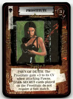 1995 Kult Reality is a Lie! Trading card game - PROSTITUTE - Image 1