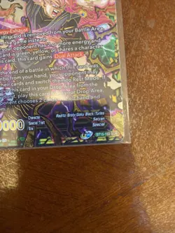 The Wicked Saiyans BT15-153 SCR Secret Rare Dragon Ball Super Card Game - Image 5