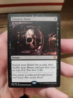 Vampiric Tutor Commander Legends Regular - Image 1