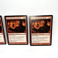Curse of the Pierced Heart Innistrad x4 Playset MTG Magic The Gathering - Image 3