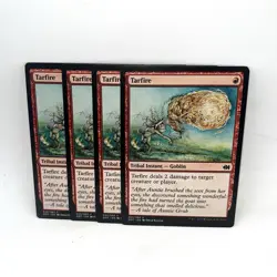 Tarfire 4x Playset Lorwyn MTG Magic The Gathering Goblin Tribal - Image 1
