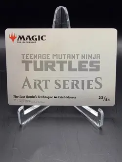 Magic The Gathering Teenage Mutant Ninja Turtles #1 LAST RONIN ART SERIES #23 - Image 2