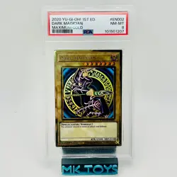 Yu-Gi-Oh! Dark Magician Maximum Gold 1st Edition MAGO-EN002 PSA 8 - Image 1