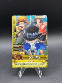 Luffy Sabo Ace C560-W GR Textured Foil One Piece OnePy Berry Match Bandai Ccg - Image 1