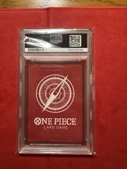 Shanks (2025 PSA Magazine Promo) OP09-001 One Piece Promotion Cards Foil - Image 2