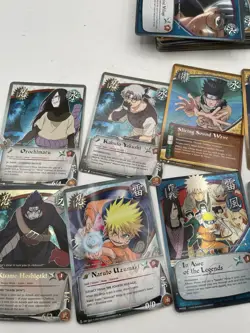 2002 Naruto Trading Card Lot Of 45 Cards Mix Used Good Condition - Image 2