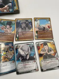 2002 Naruto Trading Card Lot Of 45 Cards Mix Used Good Condition - Image 3