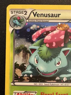 Venusaur 3/108 BW Dark Explorers Pokemon Card Cosmos Holo Foil Rare HP - Image 3