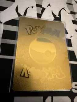 The Undefeatable Red GX Gold Foil Fan Art Card - Image 2