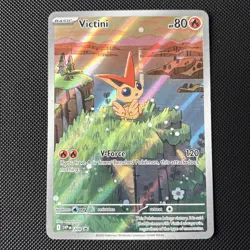 Victini SVP 208 Promo Illustration Rare Black Star Promo Pokemon Card #3 - Image 1